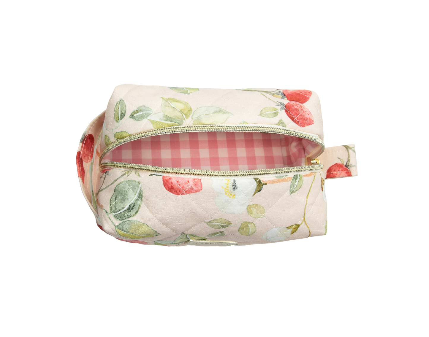 Cotton Makeup bag I BLOOM BERRY