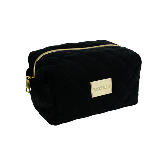 Velvet Makeup Bag I BLACK VELVET